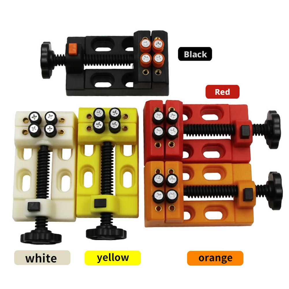 Woodworking Quick Release Vise - Quick-Release Mini Bench Vise 8-Hole Universal