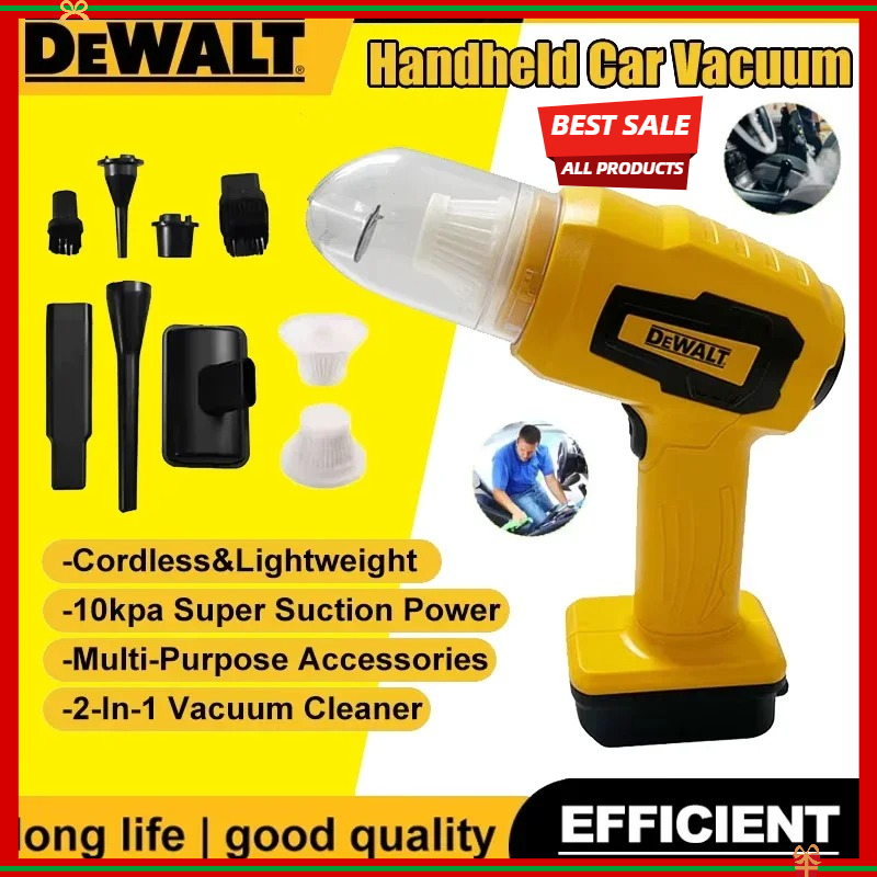 Woodworking Ai - DEWALT Handheld Car Vacuum Cleaner 10Kpa