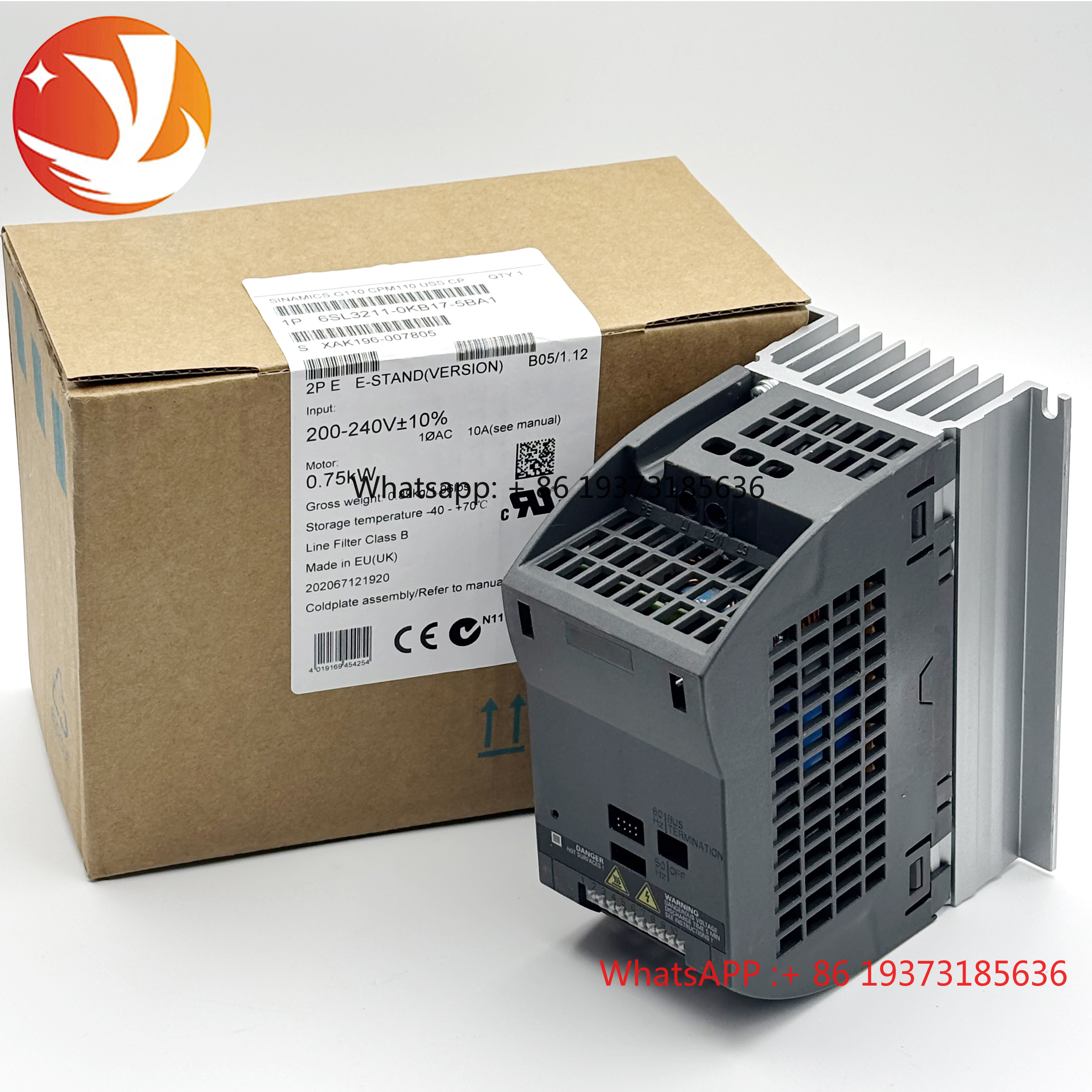 Woodworking Warehouse - Gold Seller 6SL3211-0KB17-5BA1AIN CP Frequency Converter
