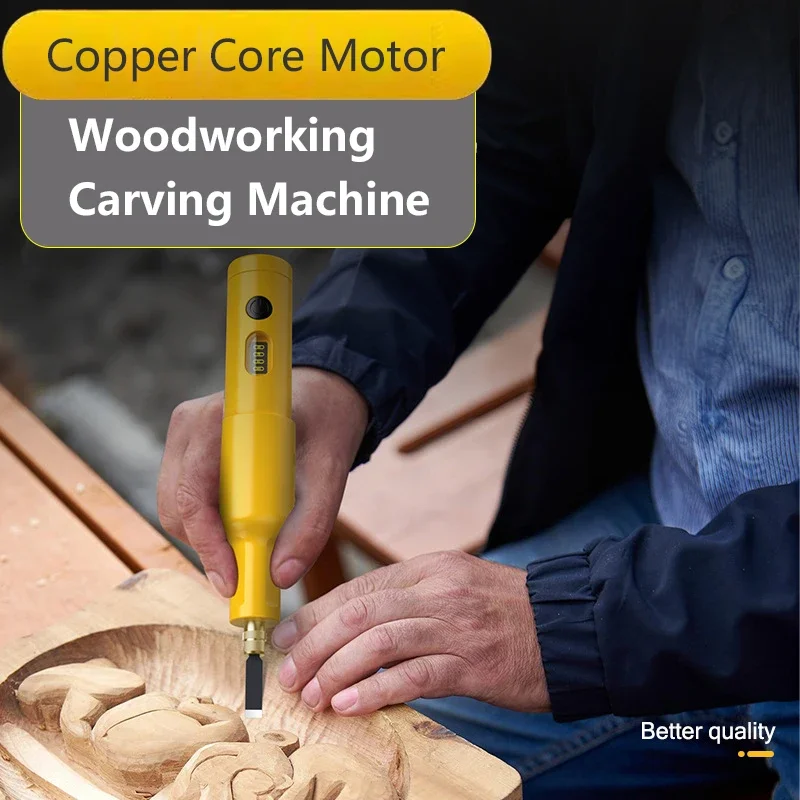Woodworking Ai - 20PCS Blade Electric Engraving Machine Set