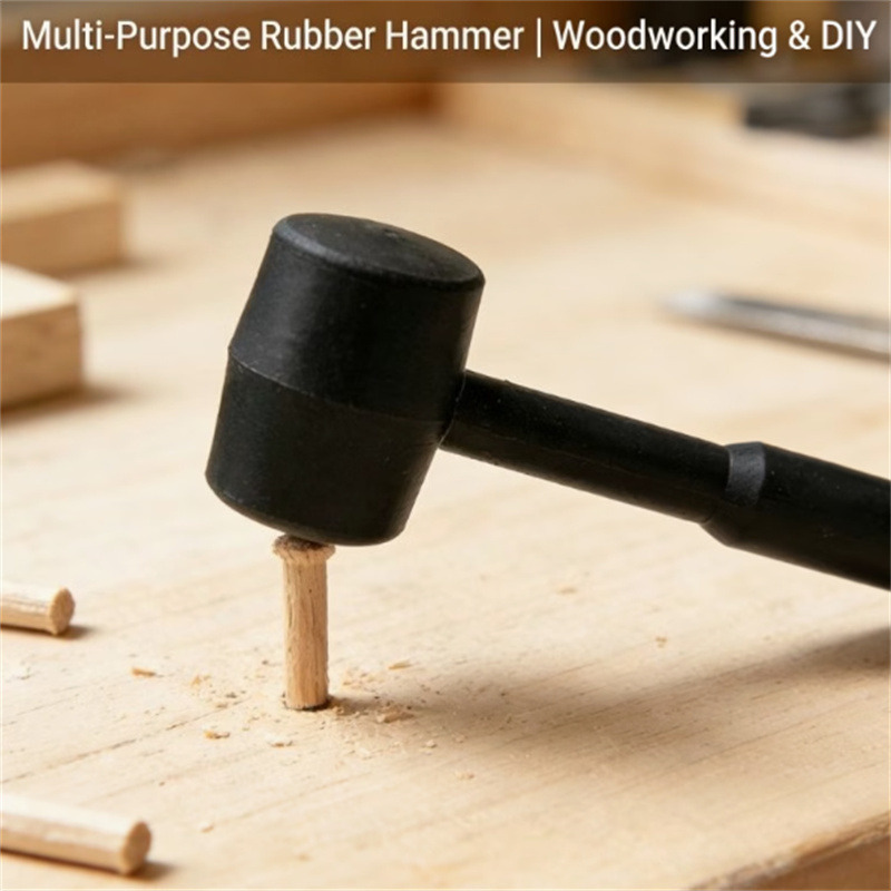 Woodworking Gift Ideas - Black archaeological small hammer- durable and