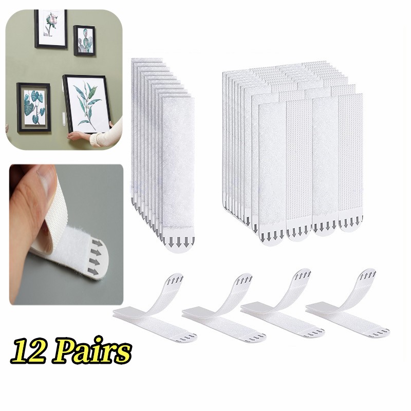 Woodworking Mask - 12 Pairs Tapes for Hanging Paintings