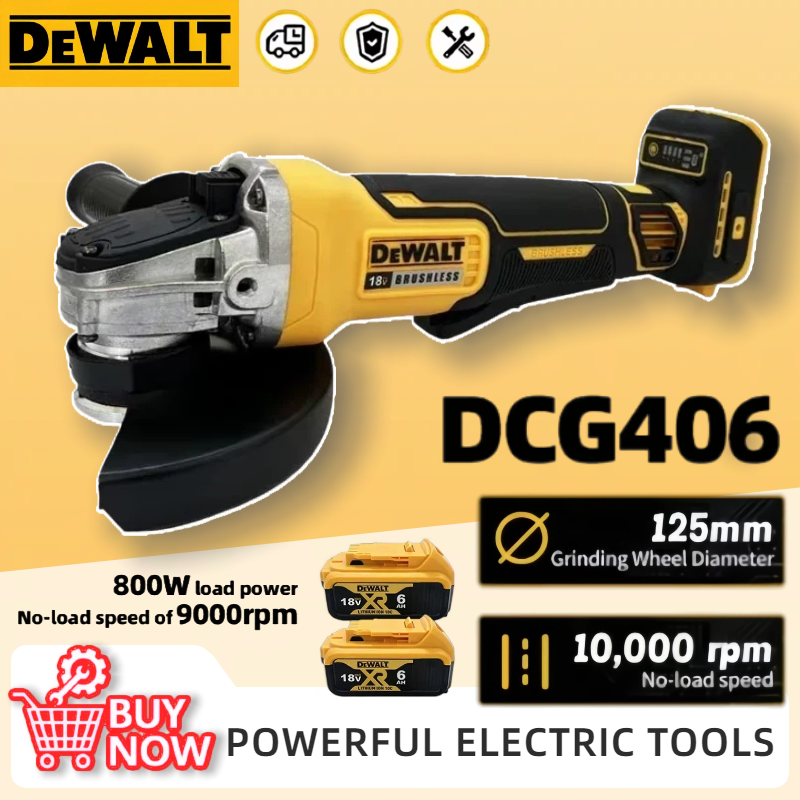 Woodworking Ai - Dewalt DCG406 125MM Angle Grinder Cordless