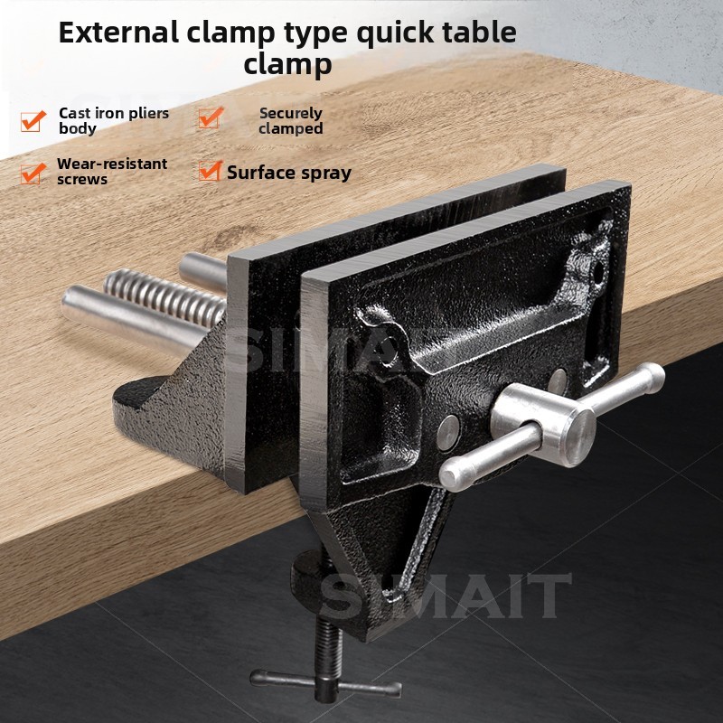 Woodworking Quick Release Vise - Quick-Release Woodworking Bench Vise | Rapid