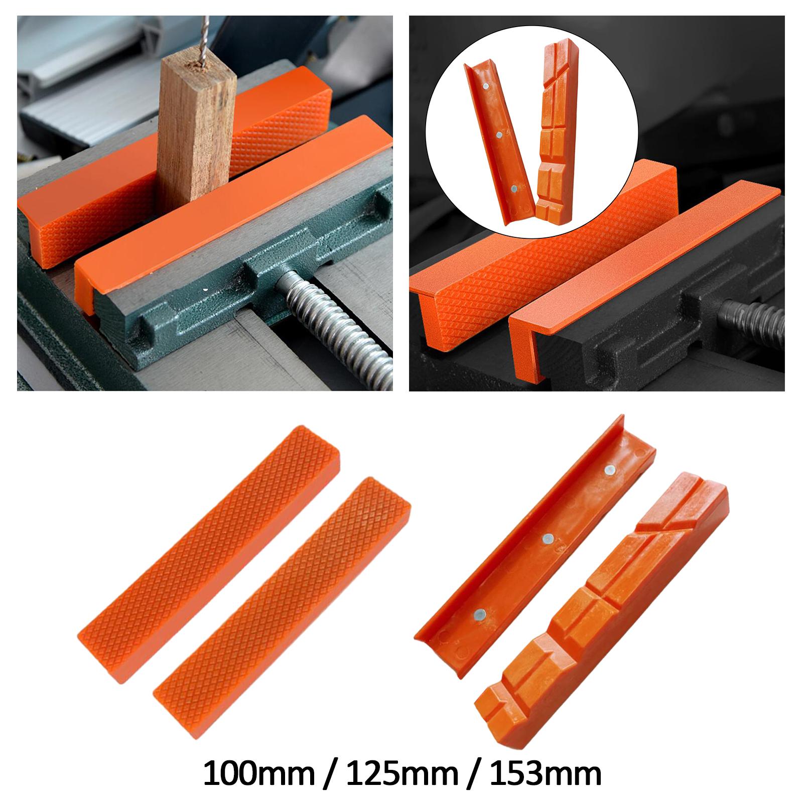 Woodworking Vise - 2Pcs Magnetic Vise Jaw Pads Protective