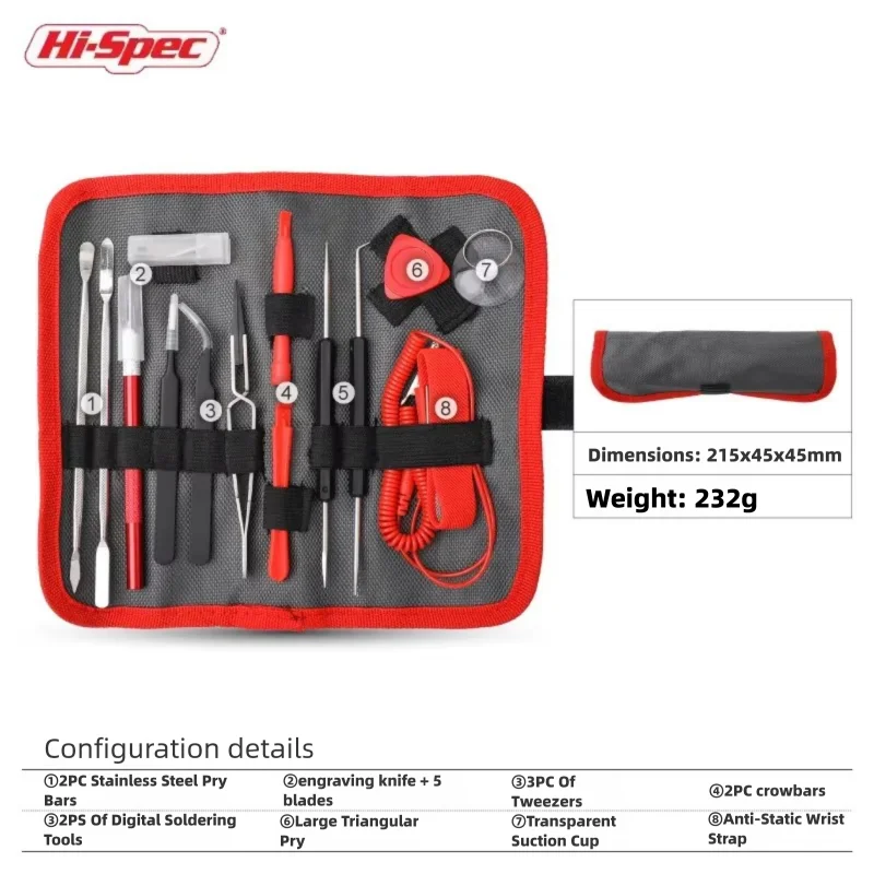 Woodworking Network - Hi-Spec 14PC Professional Electronics Repair Maintenance