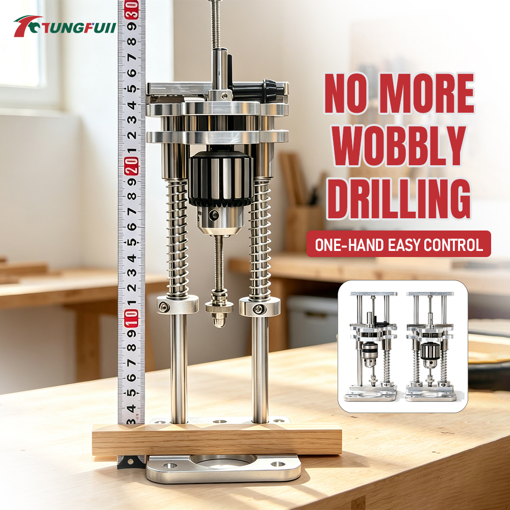 Woodworking Vise - Tungfull Aluminum Vertical Drill Press Stand