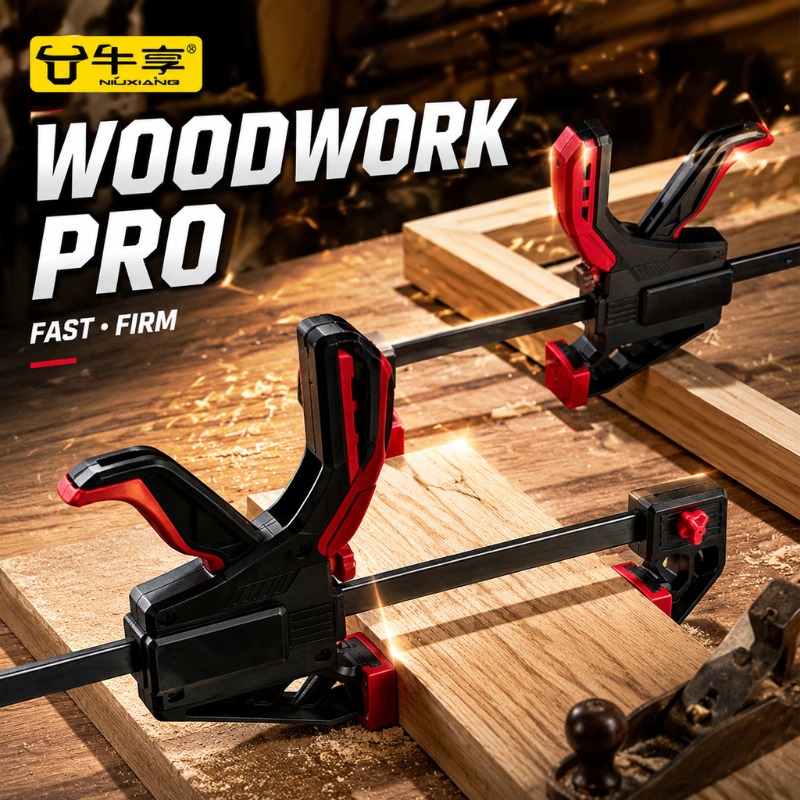 Woodworking Z Clips - Heavy Duty Quick F Clamp Woodworking