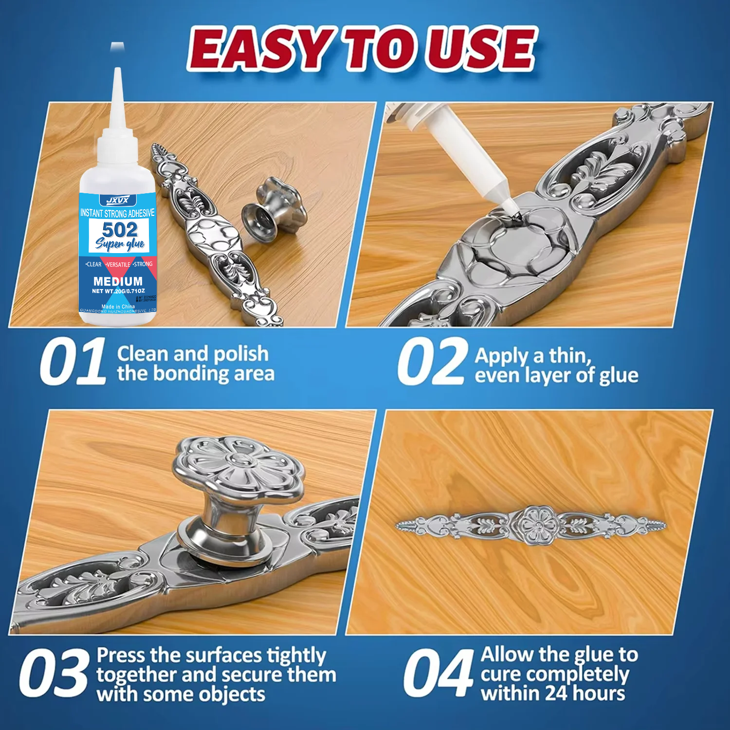 Hot Sell 1-10 PCs 502 Instant  - Woodworking Tool review and price