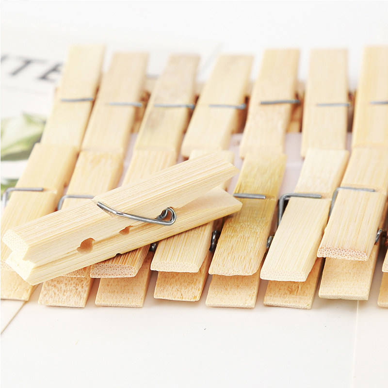 20Pcs Natural Bamboo Clothes P - Woodworking Z Clips review and price
