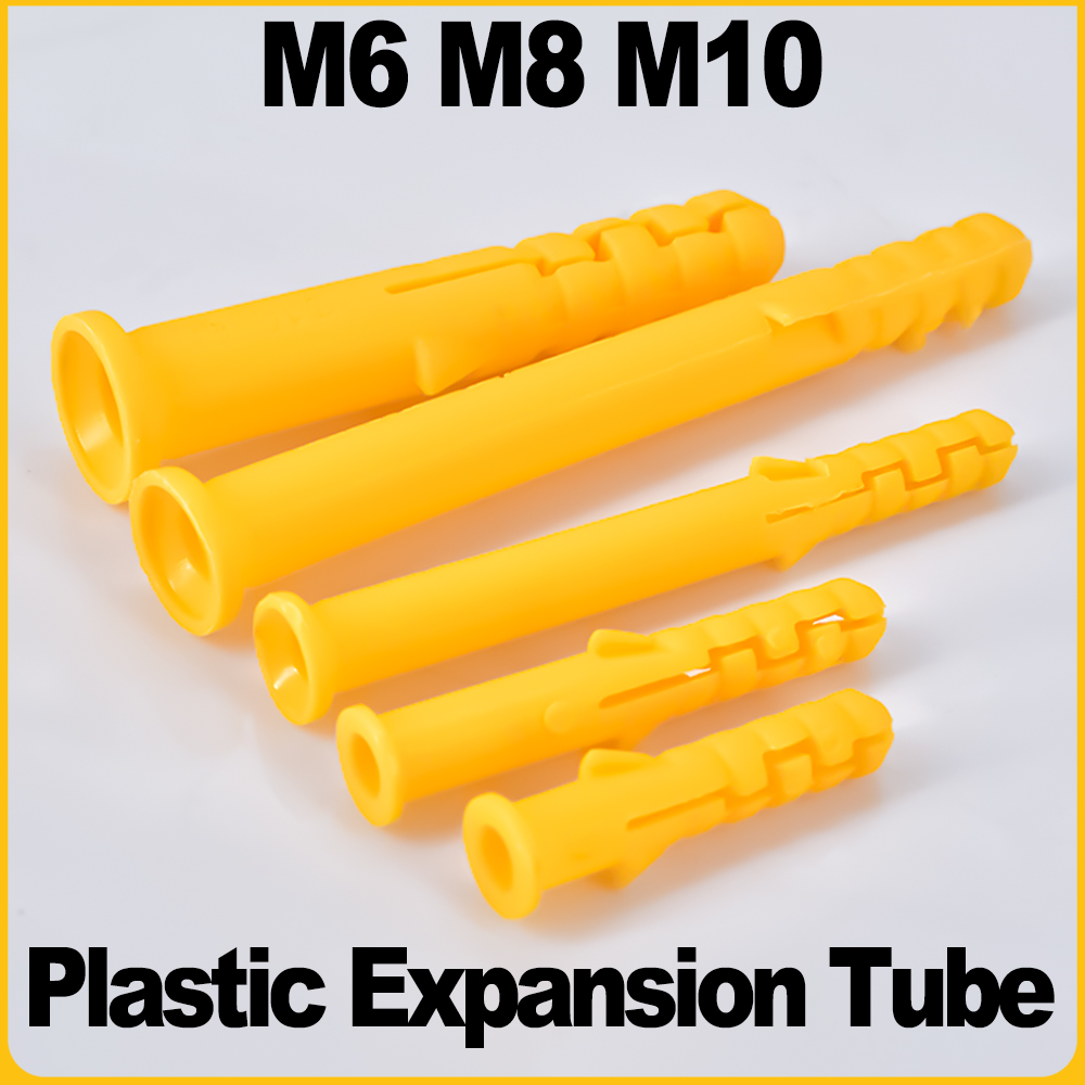 M6 M8 M10 Yellow Plastic Expan - Woodworking On Youtube review and price