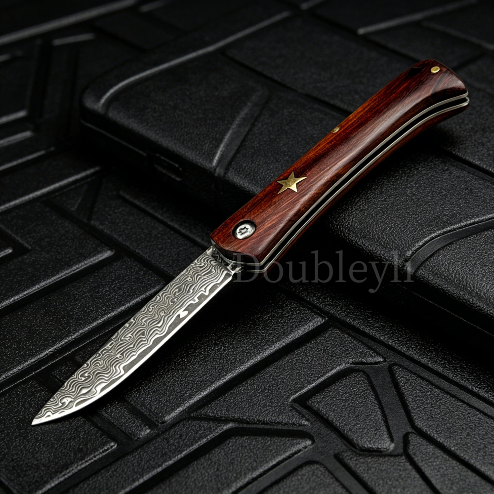 Wooden Handle Damascus Steel M - Woodworking Gift Ideas review and price