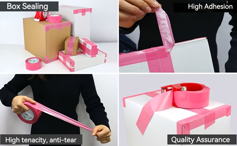 1pcs Pink Packing Tape, Vibran - Woodworking Warehouse review and price