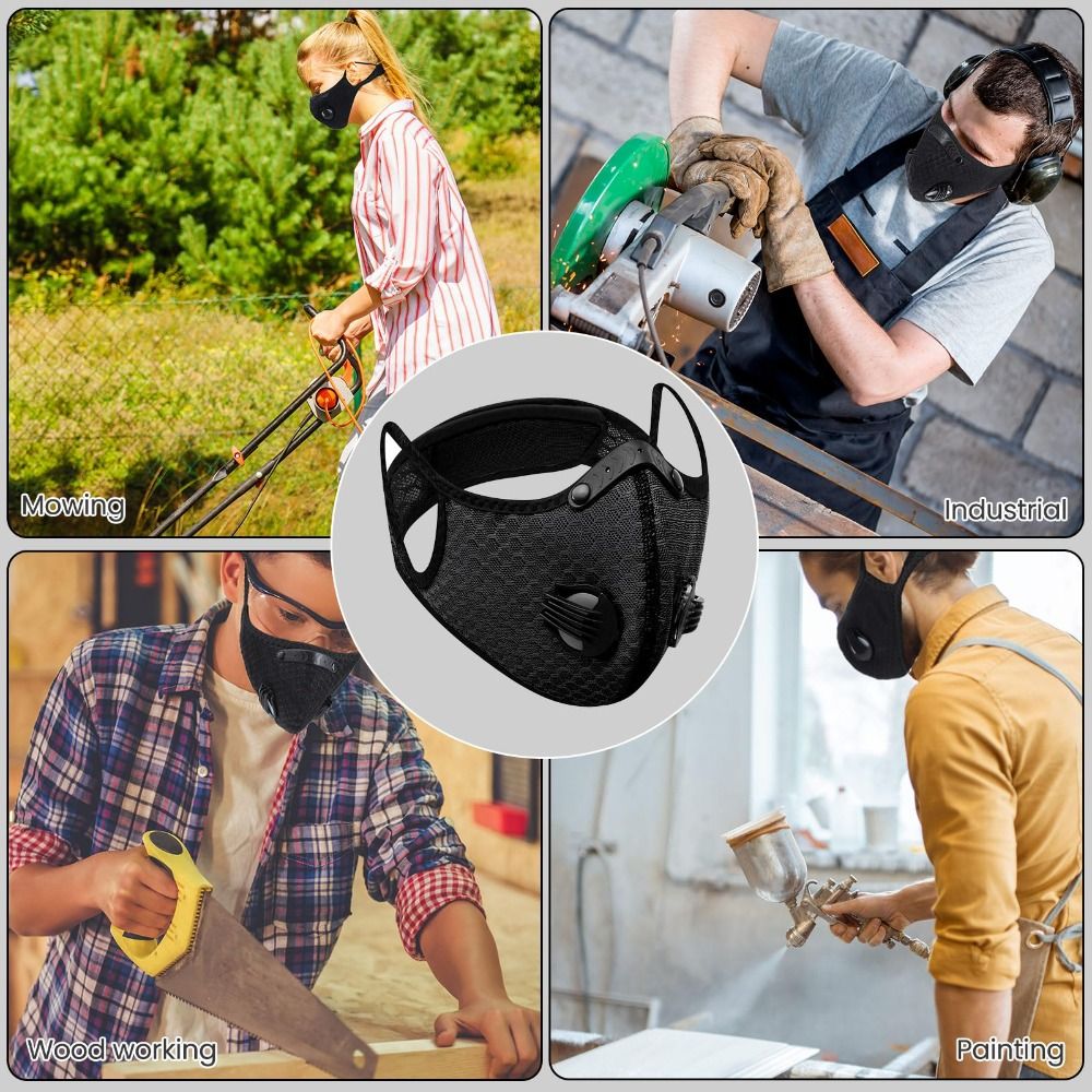 Breathable Ergonomic Dust Mask - Woodworking Mask review and price