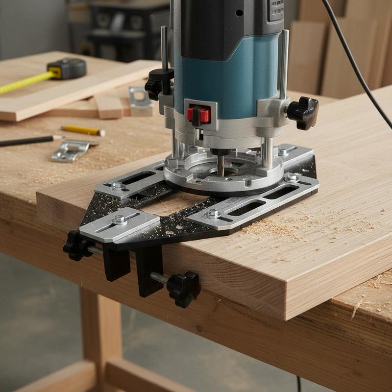 Aluminum Alloy Mortise Templat - Woodworking Tool review and price