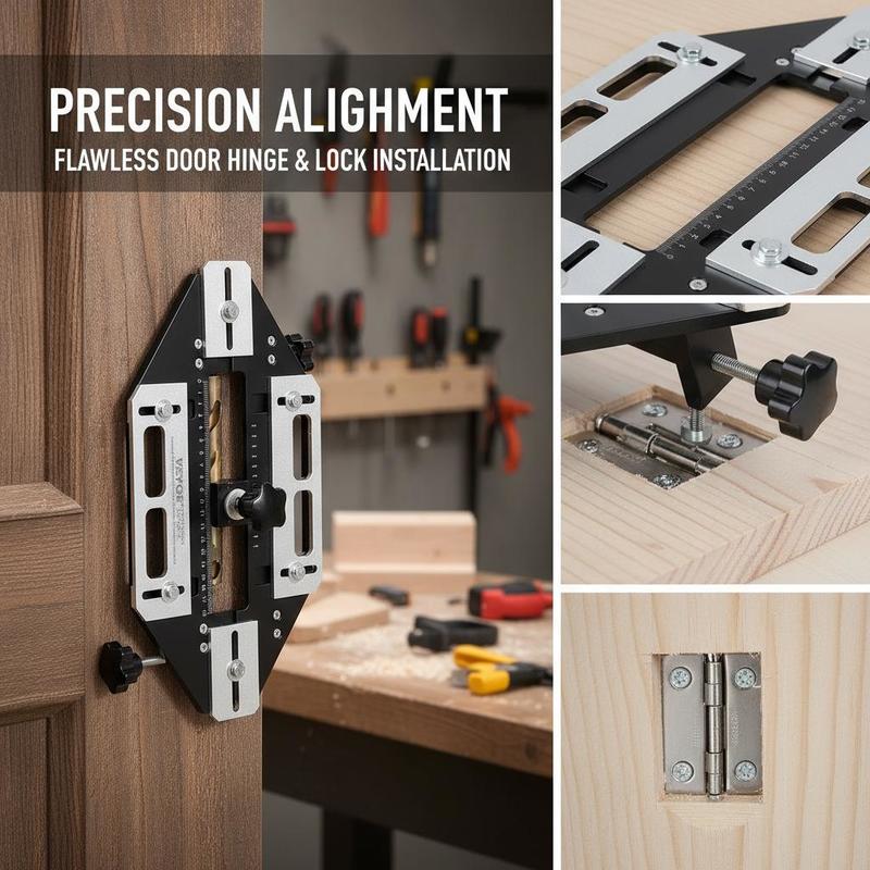 Aluminum Alloy Mortise Templat - Woodworking Tool review and price