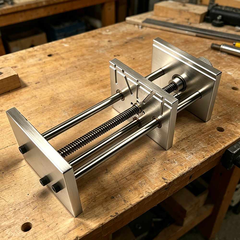 1Pc Aluminum Alloy Bench Vise  - Woodworking Vise review and price