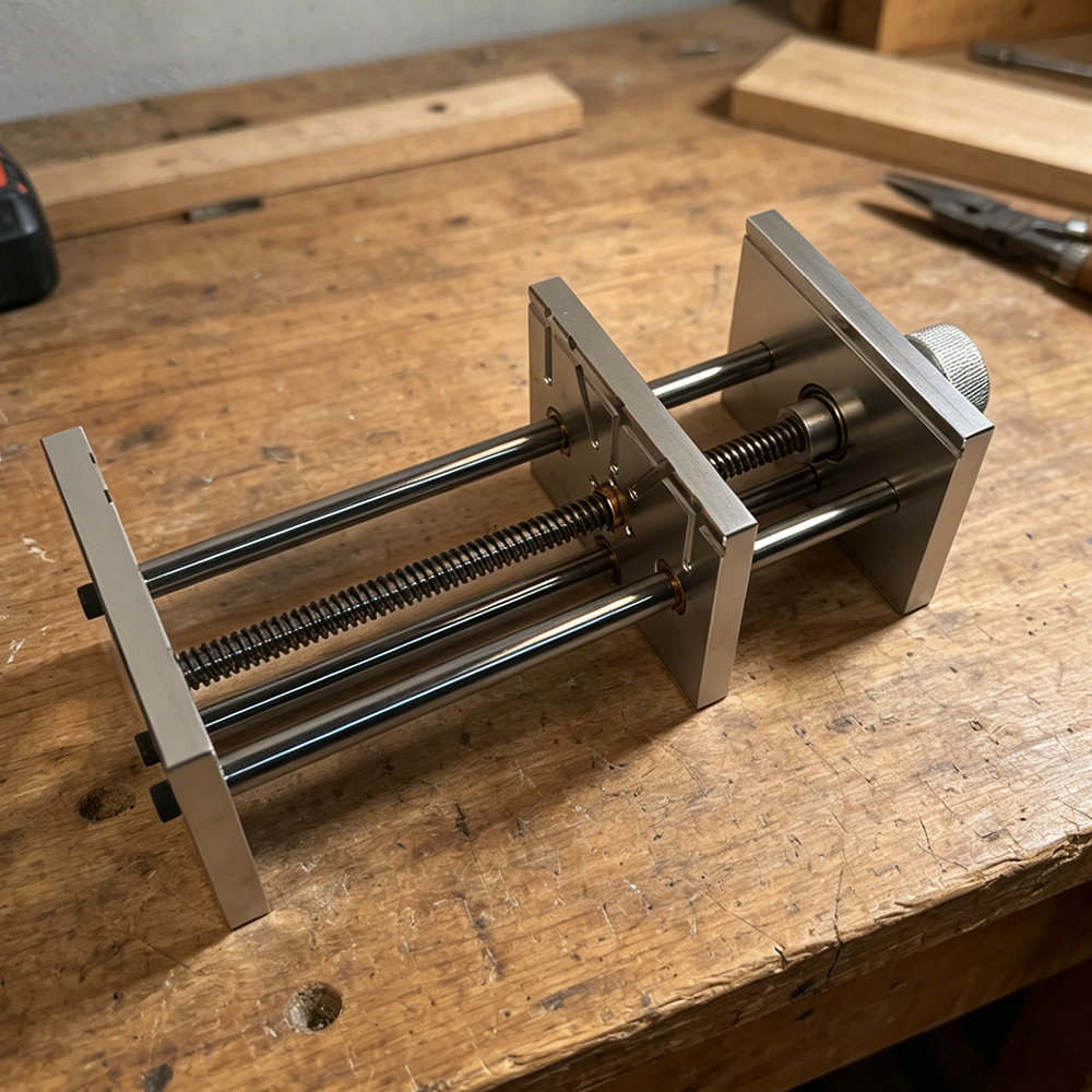 1Pc Aluminum Alloy Bench Vise  - Woodworking Vise review and price