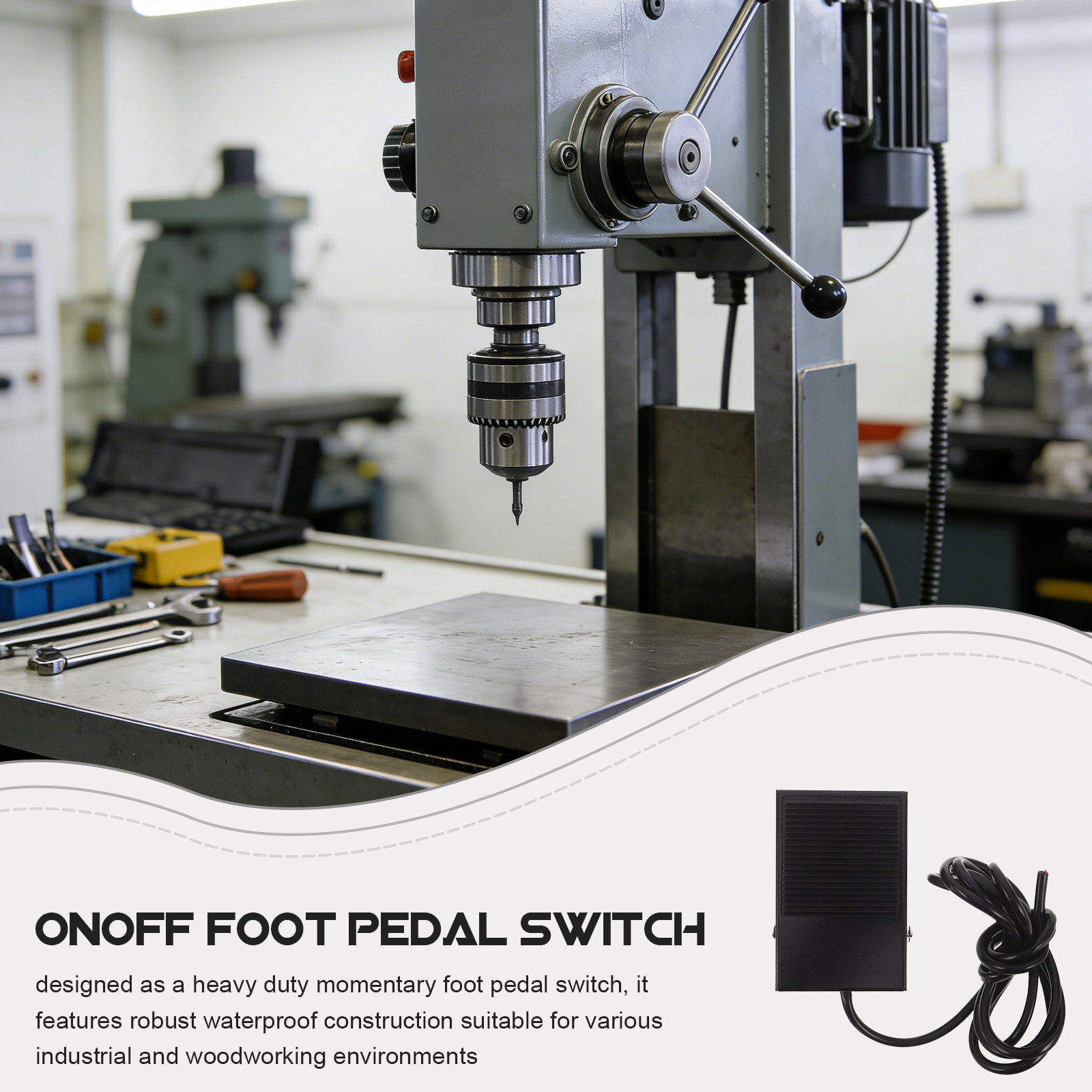Momentary Foot Pedal Switch fo - Woodworking Tool review and price