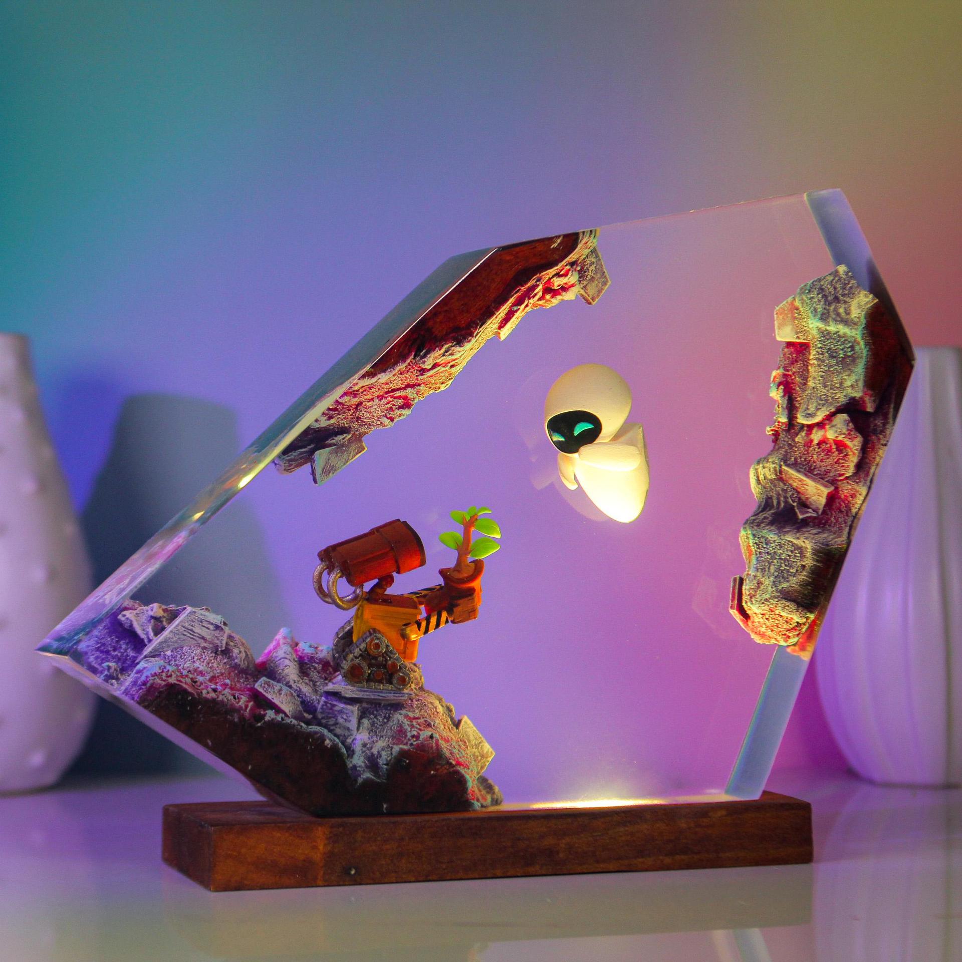 Handmade Epoxy Resin Night Lig - Woodworking Epoxy review and price