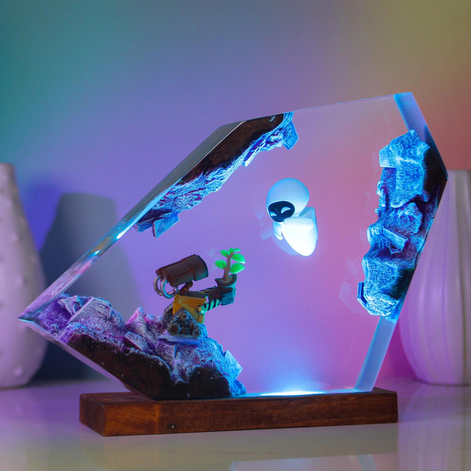 Handmade Epoxy Resin Night Lig - Woodworking Epoxy review and price