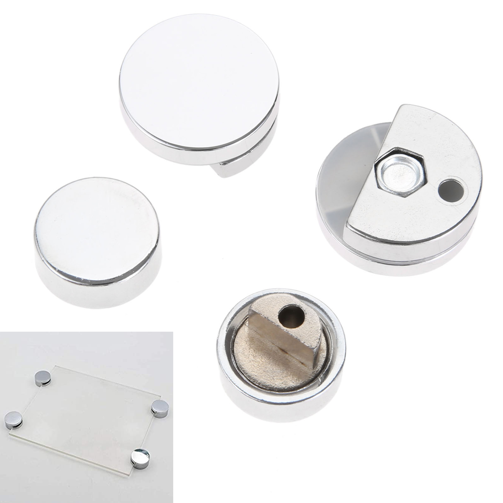4pcs/lot Mirror Round Clip All - Woodworking Z Clips review and price