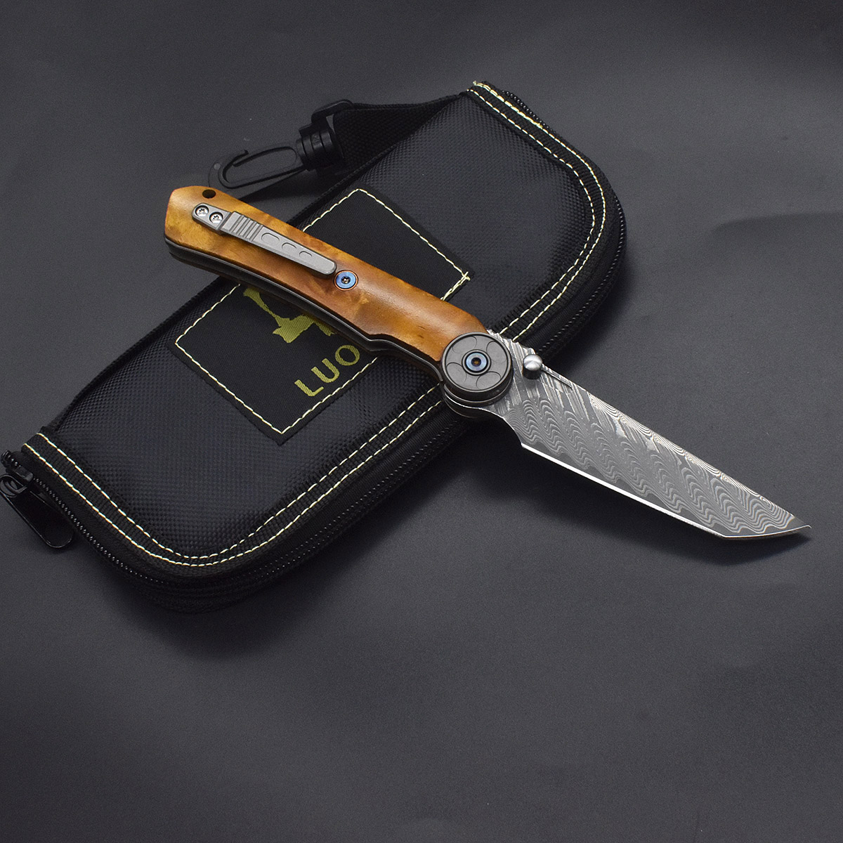 VG10 Damascus Steel Camphor Wo - Woodworking Z Clips review and price