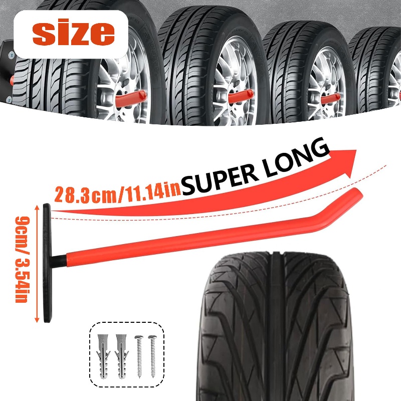 Heavy-Duty Wall-Mounted Tire S - Woodworking Warehouse review and price
