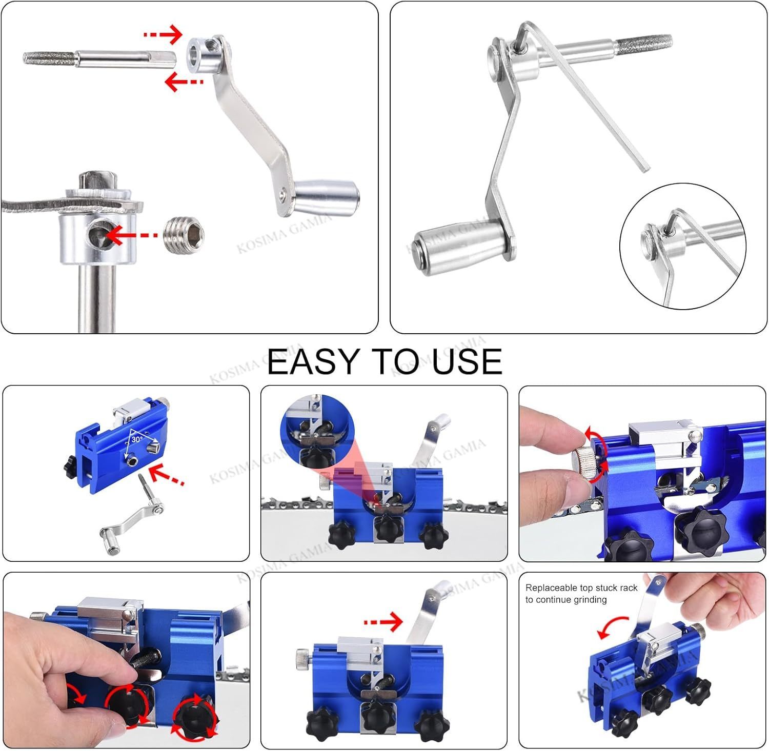 Portable Manual Chain Saw Blad - Woodworking Ai review and price