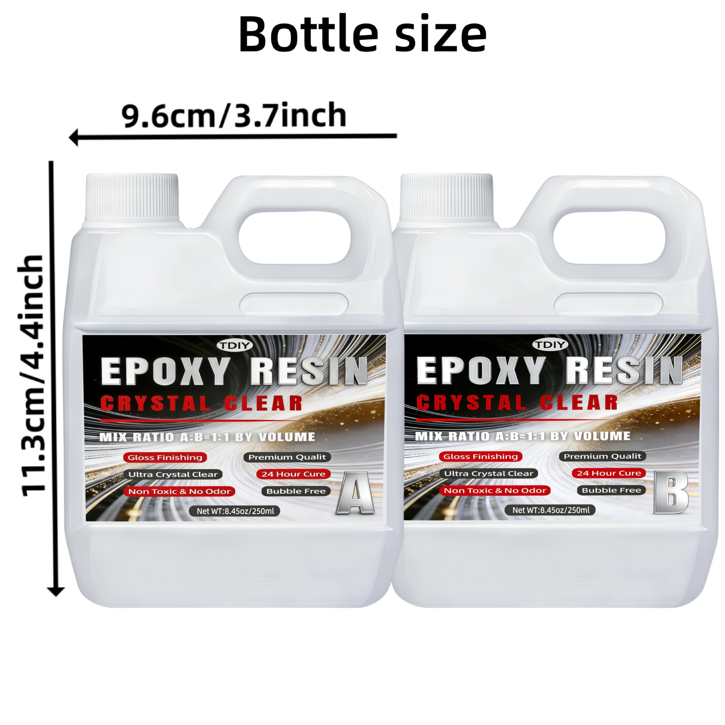 1:1 Crystal Clear Epoxy Resin  - Woodworking Epoxy review and price