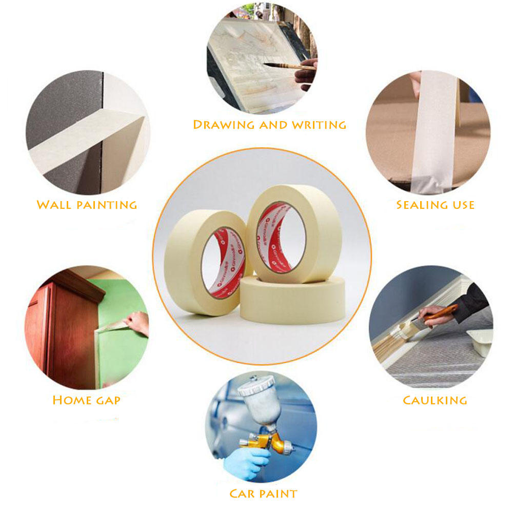 5PCS 20M Low Viscosity White M - Woodworking Mask review and price