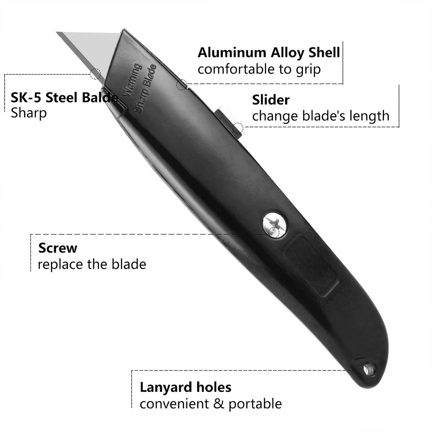 1/2PCS Utility Knife Retractab - Woodworking Warehouse review and price