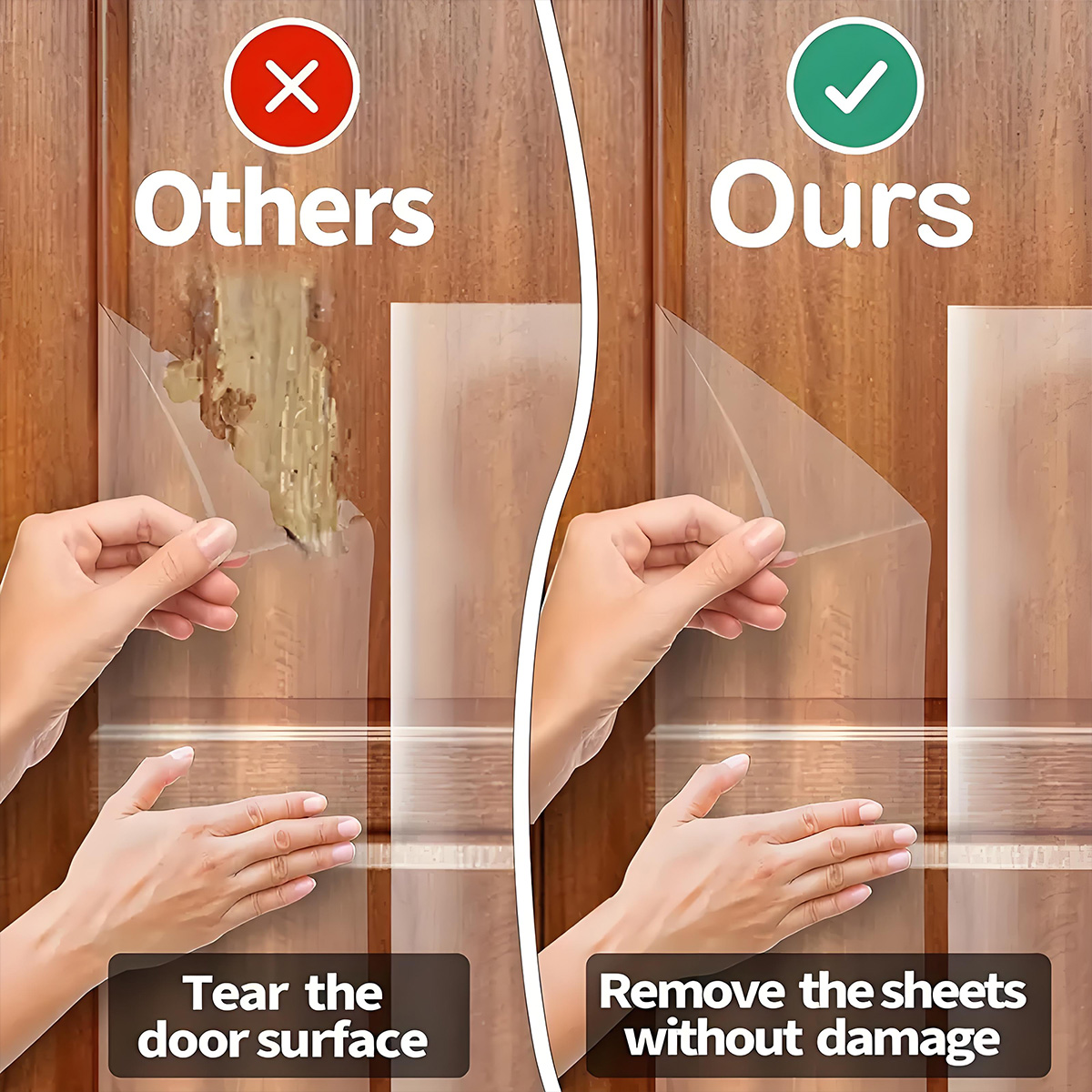 Transparent Self-Adhesive Cat  - Woodworking Mask review and price