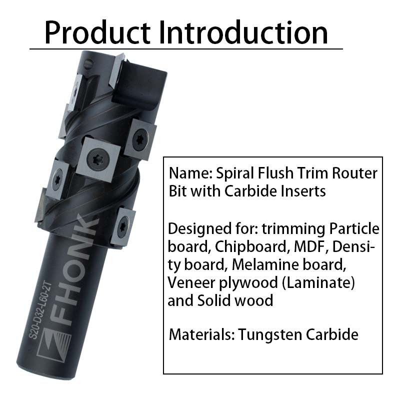 20mm Shank Flush Trim Router B - Woodworking Tool review and price