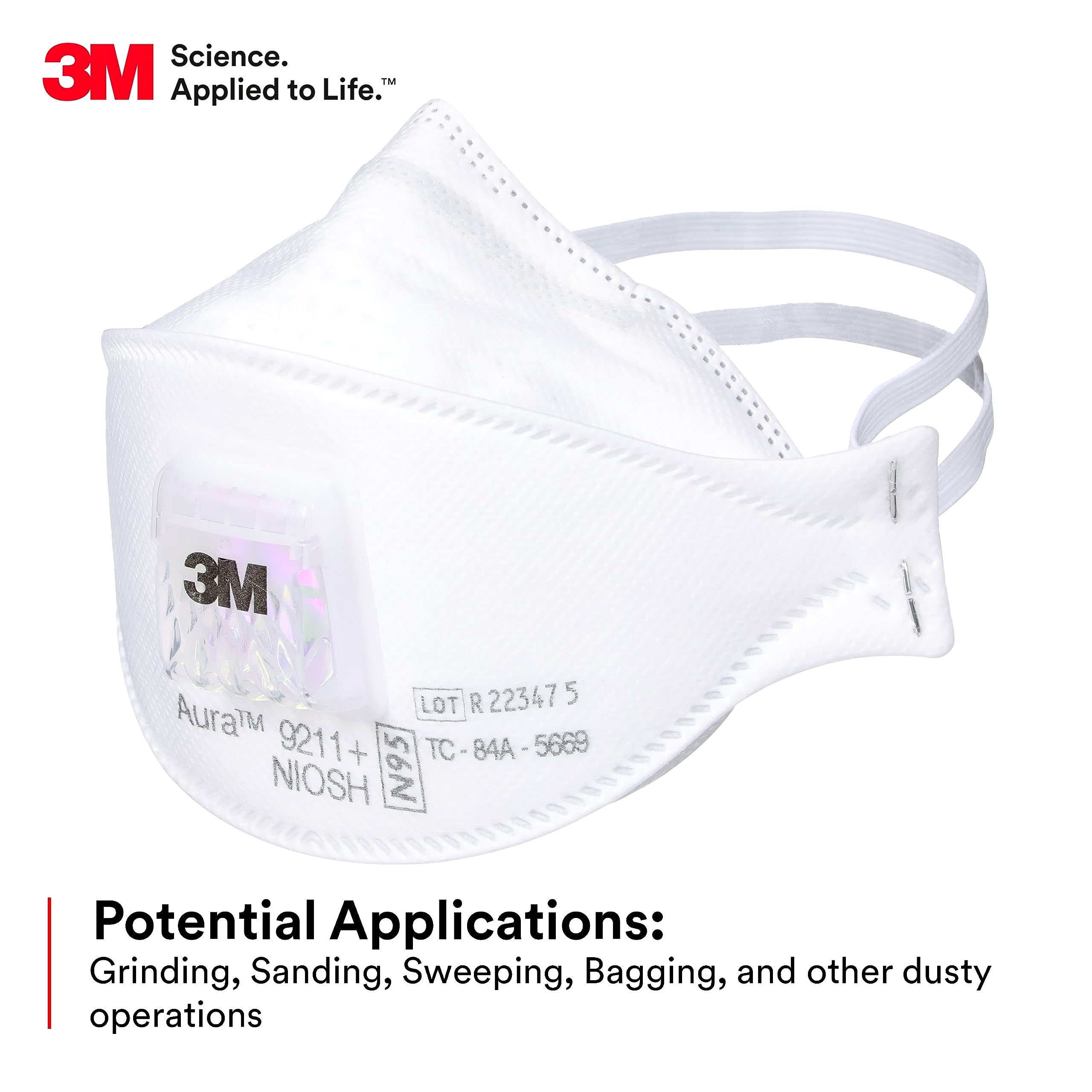 3M Aura 9211+ Particulate Resp - Woodworking Mask review and price