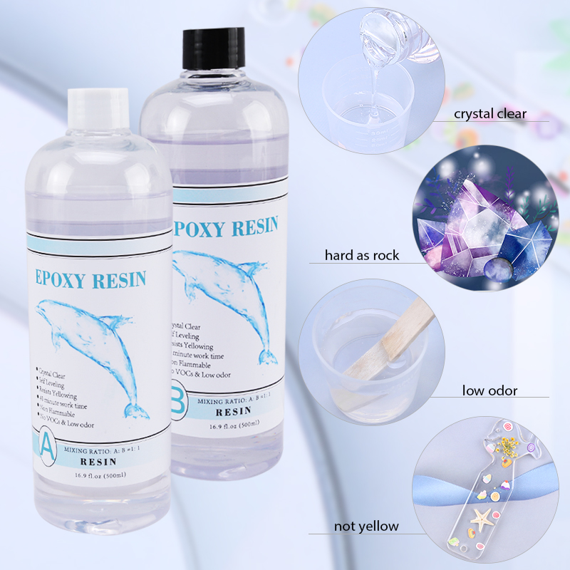 1:1 Clear Epoxy Resin Crystal  - Woodworking Epoxy review and price