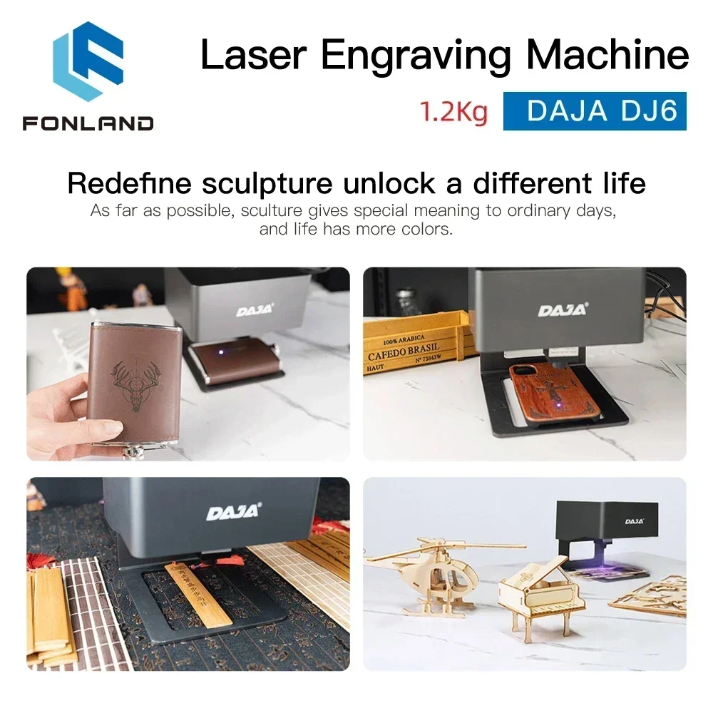 FONLAND DJ6 Laser Engraver CNC - Woodworking Logo review and price