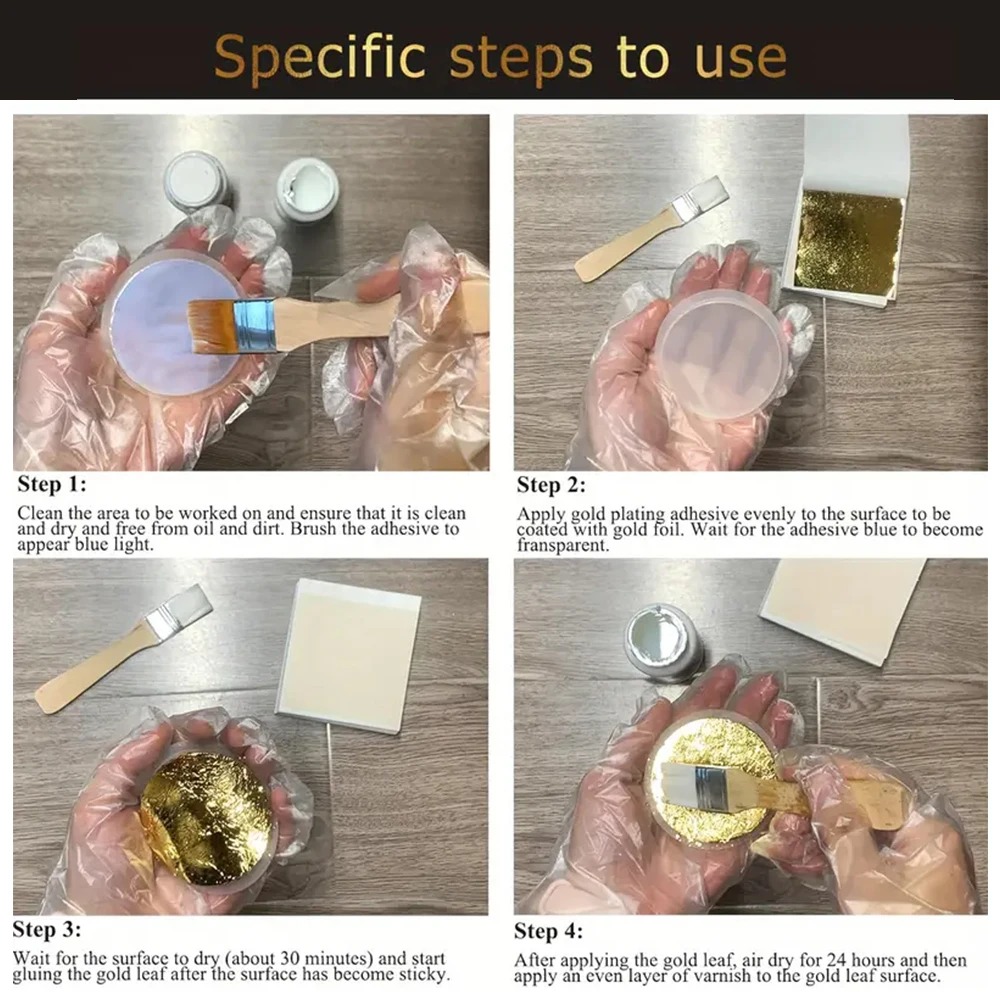 100ml/200ml Golden Leaf Gildin - Woodworking Epoxy review and price