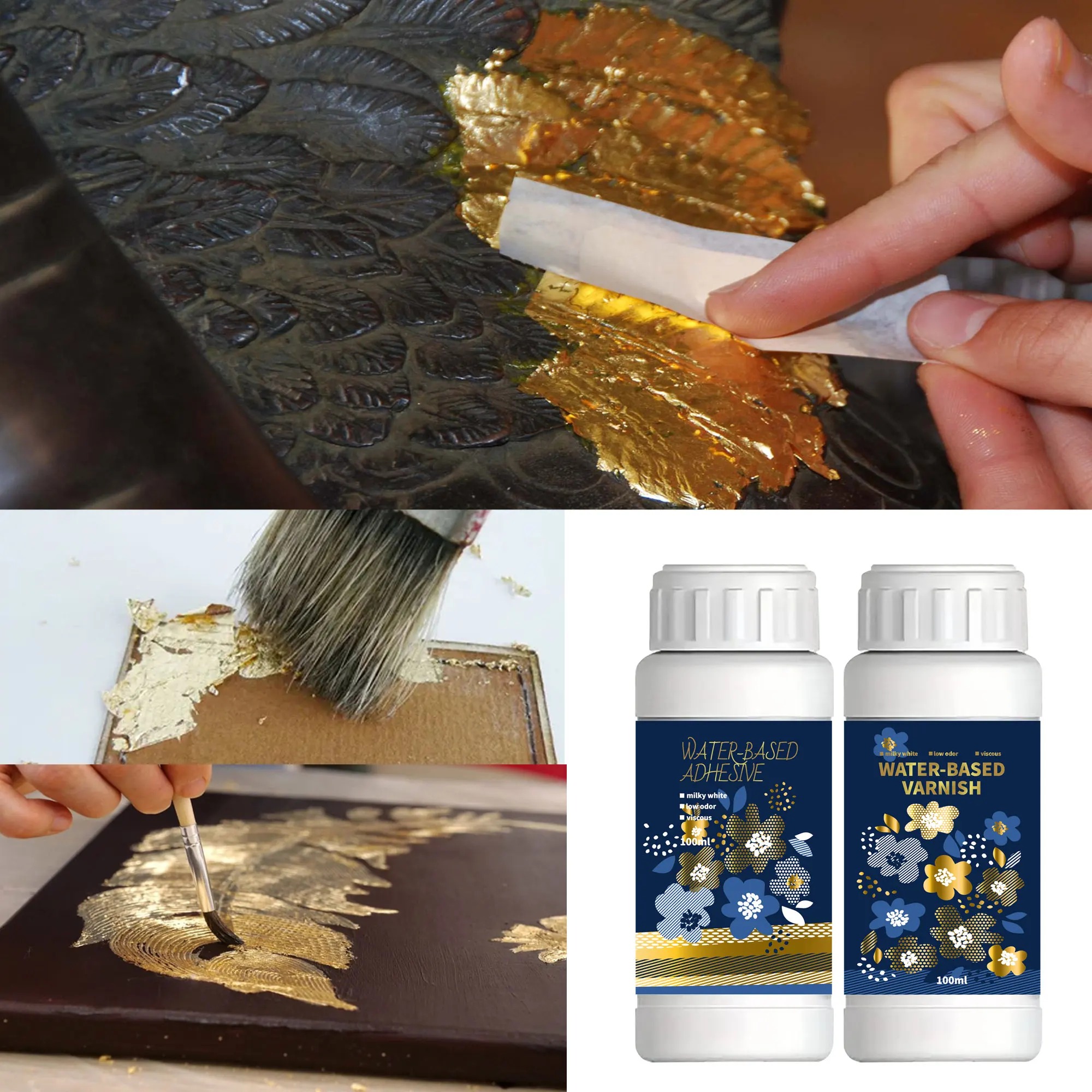 100ml/200ml Golden Leaf Gildin - Woodworking Epoxy review and price