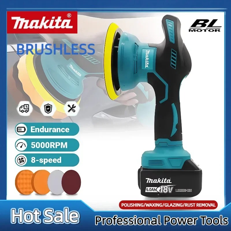 Makita Cordless Polisher 8 Gea - Woodworking Ai review and price