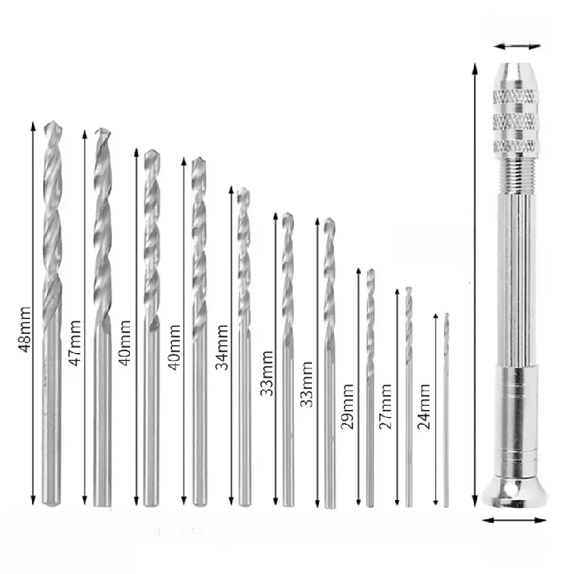 0.8-3.0mm Mini Hand Drill Wood - Woodworking Tool review and price