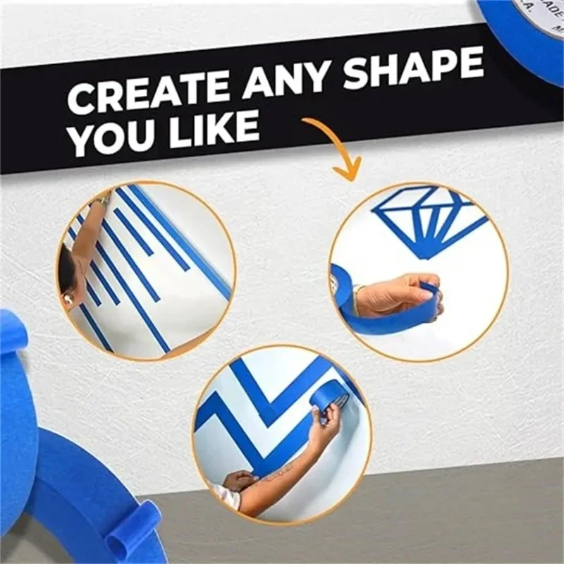 3 Roll/Set Paint Tape Multi-Su - Woodworking Mask review and price