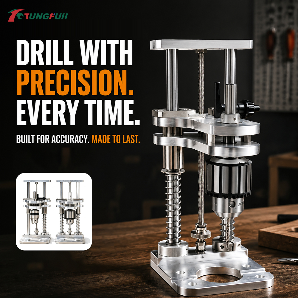 Tungfull Aluminum Vertical Dri - Woodworking Vise review and price