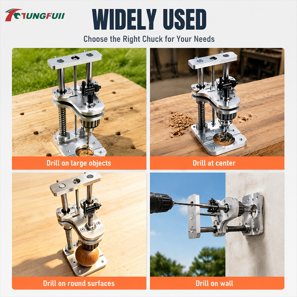 Tungfull Aluminum Vertical Dri - Woodworking Vise review and price